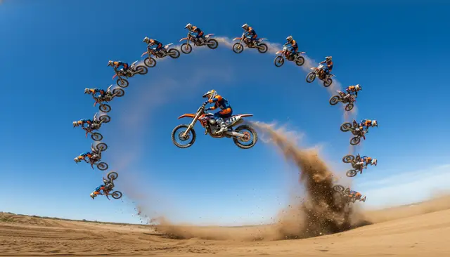 360° Frozen frame